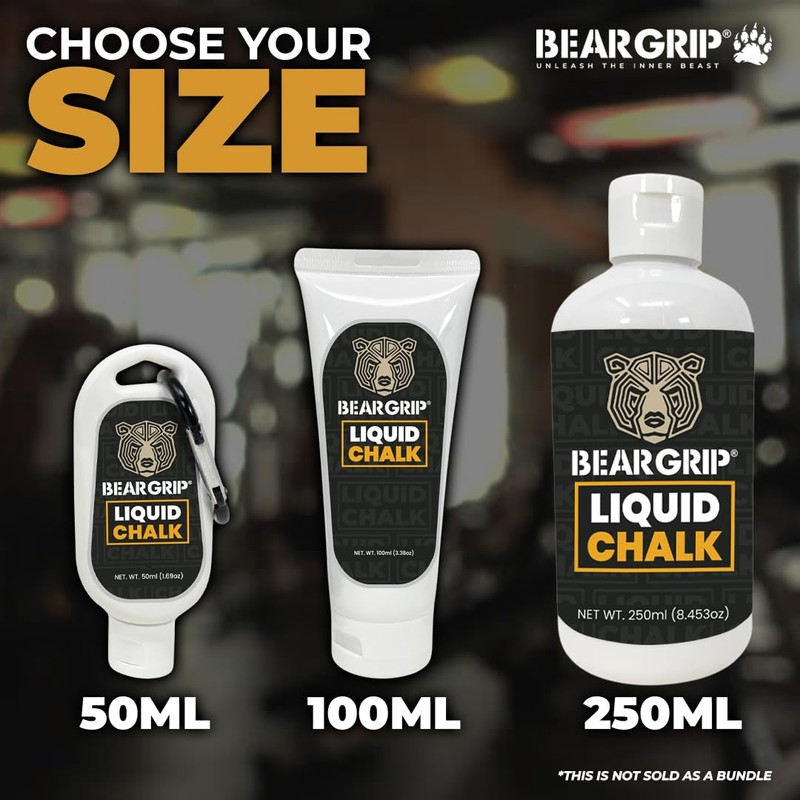 BEAR GRIP - LIQUID CHALK | Sports Chalk | Sweat