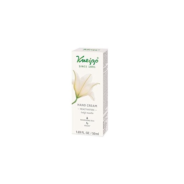 Kneipp Hand Cream Reactivation, Lady's Mantle, 1.69 fl. Oz.