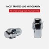 Cragar Standard Mag Lug Nut 12mmx1.5 with Center Washer Set