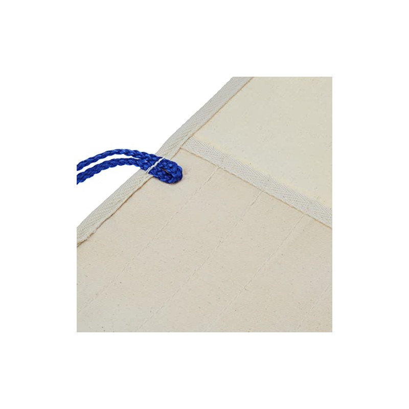 MAPAC Canvas Brush Roll-NATURAL, Fabric, 34x3x18 cm