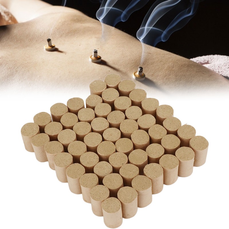 54pcs Five Years Moxa Stick Chinese Traditional Moxibustion Roll Health