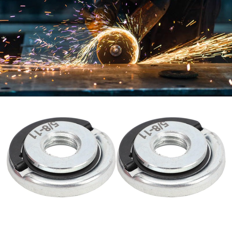 Tuerca de Amoladora Angular de 2 Piezas, 5/8-11 Tuercas de