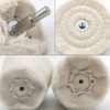Myqqhbs Buffing Wheel Polishing Wheel Kits for Drill Buffing Pad