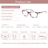 JOSCHOO Reading Glasses 5 Pack Fashion Ladies Readers Spring Hinge