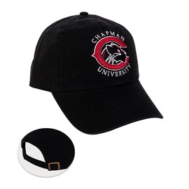 Desert Cactus Chapman University Baseball Hat Panthers Brimmed Embroirderd Hats Cap Adjustable Cloth Strap Adult (Style A) Black