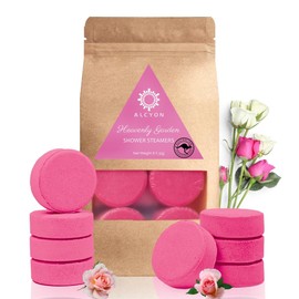 Alcyon Shower Bath Bombs - Aromatherapy Scented Shower Steamers Tablets for a Spa-Like Experience at Home - Set of 8 Shower Steamer Tablet with Essential Oils for Relaxation - Ideal Choice for Women