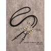 COOLLA Guitar Bolo tie Rodeo Cowboy Leather Necktie Western Bolo
