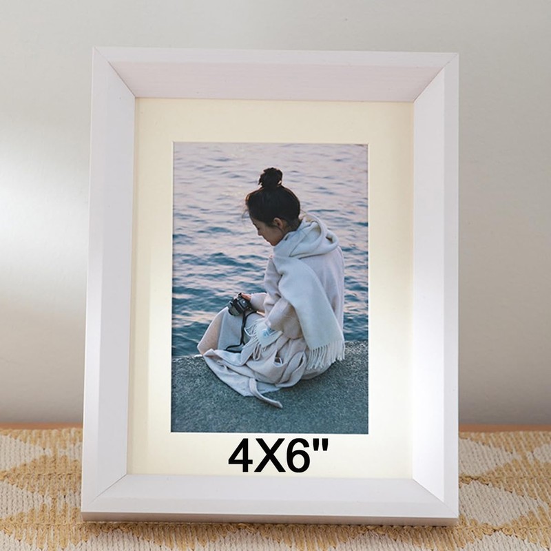 2 Pack Photo Frames 4 x 6 Picture Frame with