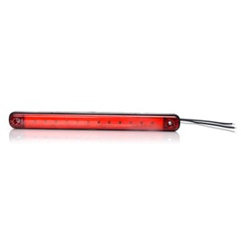 12-24 V LED Fog Light Red Third Stop Lamp 238 mm 12 LEDs