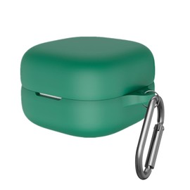 Ankersaila Case Compatible with Sony Linkbuds Open,Shock Drop Proof Soft Silicone Protections Case Cover with Carabiner Keychain (Green)