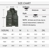 Vcansion Men's Outdoor Quilted Winter Vest Puffer Sleeveless Jacket Padded