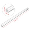 TOP-VIGOR 8Pcs Acrylic Square Rod, 10mm x 10mmmm x 250mm