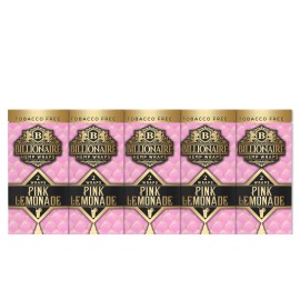 Billionaire Wraps - Pink Lemonade Flavor - 5 Pouches, 10 Wraps Total!