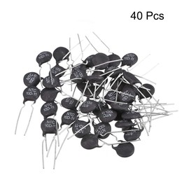 uxcell NTC Thermistor Resistors 10D-11 3A 10 Ohm Inrush Current Limiter Temperature Sensors Pack of 40