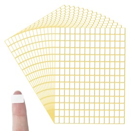 Gjinxi 2940PCS Matte White Labels Stickers, Small Blank Labels, Price Stickers to Write On, Removable Sticky Name Tags Stickers, Peel and Stick Paper for Jar Box Folder Envelope School Office Kitchen