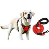 EarthPETS Classic Pet Harness No Pull with 2 Leash Clips,