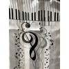 Pamper Yourself Now Piano Design and Musical Notes Ladies Thin