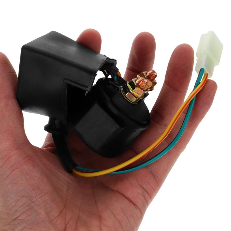 Gatuida Electric Solenoid Valve Motorcycle Relay Starter 12v Solenoid Relay