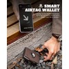 DODENSHA Pepple Airtag Wallet, Men's Wallet with Buttons, Smart Wallet
