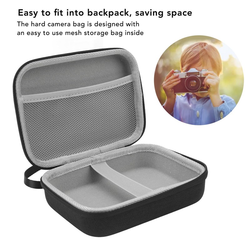 Zudoo Camera Case, Hard Shell Protective Carrying Case, Compact for