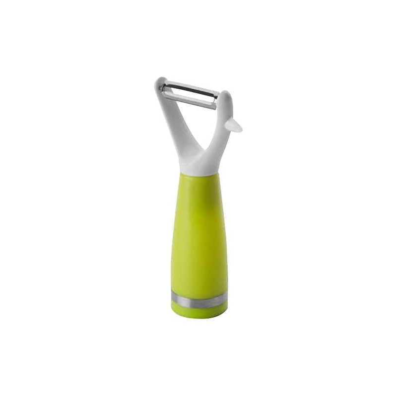 IBILI Potato Peeler Confort 15 cm, Stainless Steel Silver/Green/White, 15