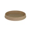Tusco Products TR26SS Round Saucer Planter Tray, 26", Sandstone