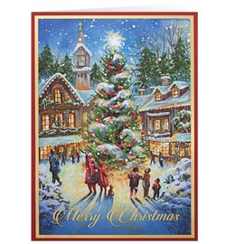 Christmastime Christmas Card Set of 20