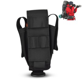 Multitool Sheath EDC Pocket Organizer Flashlight Sheath Multitool Pouch, EDC Belt Organizer for Pen/Flashlight/Folding Knife Small Belt Tool Pouch Utility Holder Sheath Flashlight Holster (Black)