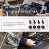 XYgdhqpt ​​4Pcs Rocker Recliner Black Bolts with Grommets Compatible with