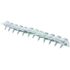 DAIDOHANT 10176068 Short Connected Corrugated Board Screws, Clear for Wood Bases (Polyica Washers) (Nominal Diameter d) 0.17 x (L) 0.9 inches (4.2 x 23 mm) (24 Pieces)