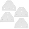 203040 T Shape Joining Plate Aluminium Alloy 5‑Hole Joint Bracket