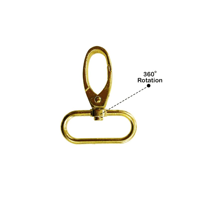 WedDecor Lobster Claw Swivel Trigger Clips Snap Hook Bag Clasps