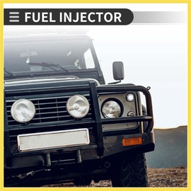 PARSKILO Fuel Injector, Fuel Injection Nozzle, for Land Rover LR2 HSE 2008-2012 3.2L, Plastic, No.LR001982, Blue Benefit