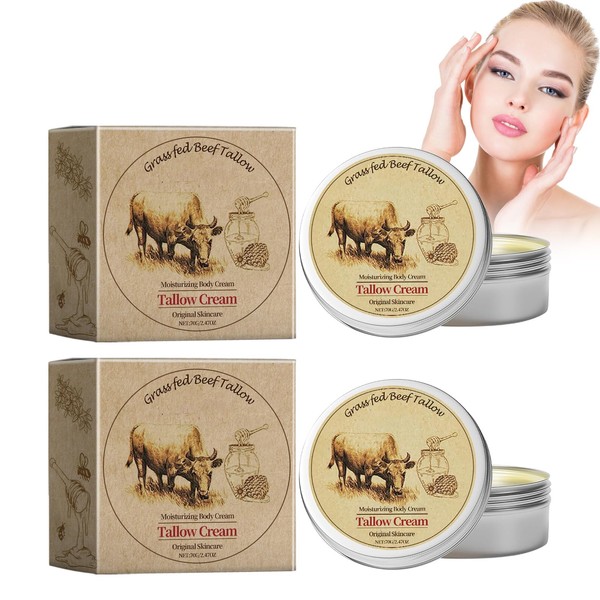 Tkekruh 2 x Beef Tallow Cream 70 g, Tallow Cream