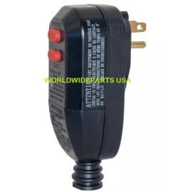PowerWasher POWER washer GFCI PLUG 3 PRONG 7000003 HUSKY SNAP ON 15A