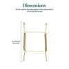 WINSOME Invisible Plate Hangers for Wall | Decorative Dish Display