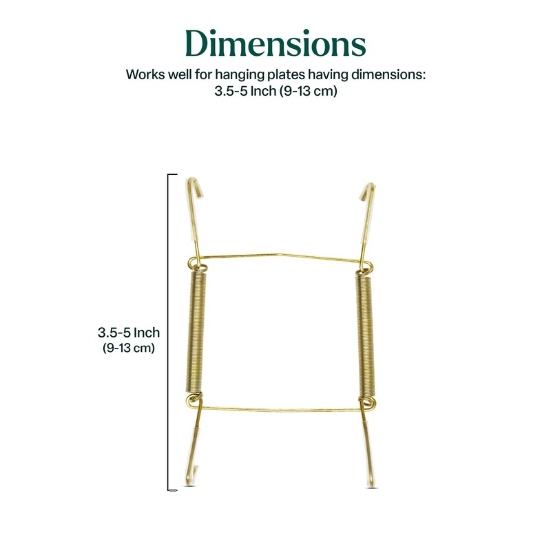 WINSOME Invisible Plate Hangers for Wall | Decorative Dish Display