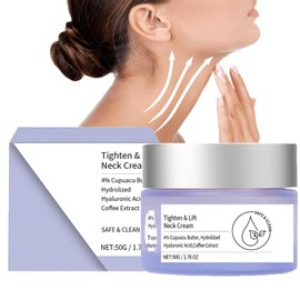 Tighten & Lift Neck Cream,Neck Firming Cream,Straffende und Lifting Halscreme,Hals Straffende Creme,Hals und Dekollete Creme,Hals Creme Anti-Falten für Einen Gleichmäßigen Hautton ein Lifting des Hals