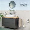 bremermann PIAZZA Bathroom Range - Soap Dispenser CERAMIC (black)