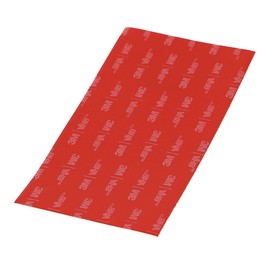 Amon 3972 Super Strong Double Sided Tape (Smartphone Holder, ETC, etc.), Polypropylene Compatible, For Car Use, White, Width 3.0 x Length 5.5 x Thickness 0.04 inches (75 mm) x Length 5.5 inches (140