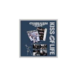 KISS OF LIFE 224 4th Mini Album with Tracking Sealed KIOF (Full Set(Magazine+4Digipack+Keychain))