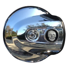 MotorDog69 Skull & Crossbones Harley Air Cleaner Coin Mount Set…