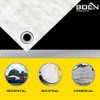 Fire Retardant Construction tarp with Reinforced Corners, Waterproof, UV Resistant