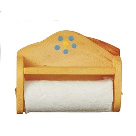Dollhouse Kitchen Roll Holder Paper Towel Dispenser Miniature 1:12 Accessory