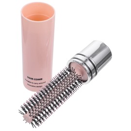 FOMIYES Retractable Hair Roller Comb Portable Styling Brush for Travel Gentle Brush for Smoother Healthier Hair for Daily Use Household Hairbrush