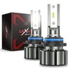 Laxmas 2025 Upgraded 9006 LED Light, 5X Super Brightness, HB4