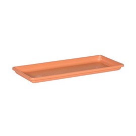 Novelty 10185, Terracotta, Countryside Flower Box Tray, Small (16.25" x 6.5")