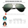 Pro Acme Polarized Aviator Sunglasses for Women Men, Petite Aviator