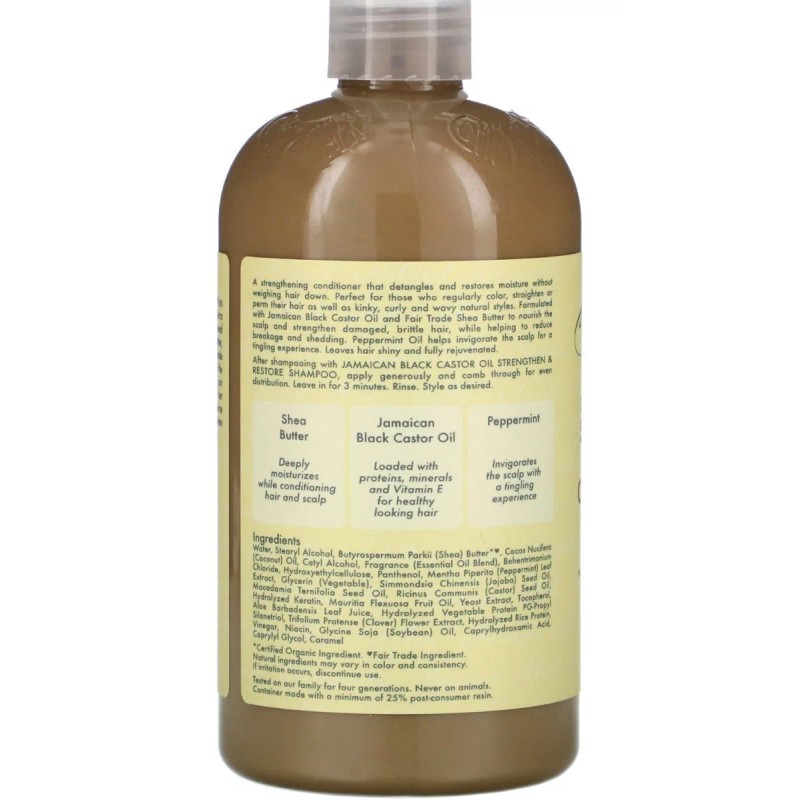 Shea Moisture Shampoo·y Acondicionador Jamaican Black Castor