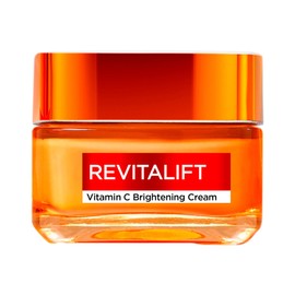 L'Oréal Paris Revitalift Face Cream Suitable for Sensitive Skin Smoothing and Even Effect Soft and Elastic Skin with Vitamin C + Salicylic Acid Revitalift 50ml